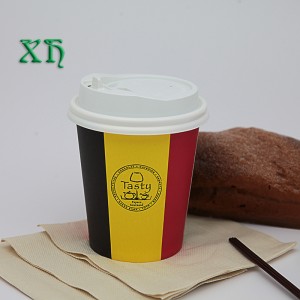 Fabricants de conception de tasse à café en papier 8 oz 250 ml